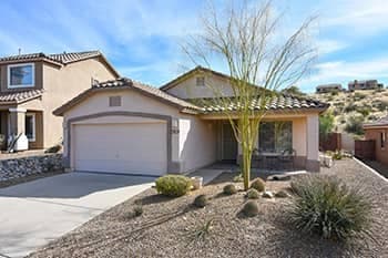 Home for Sale in Tucson Az Backing Open Space
