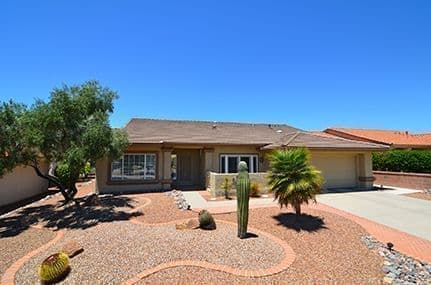 Tucson Area Retirement Community Home for Sale in Sun City