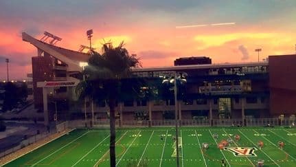 University of Arizona Students Playing Bubble Soccer Tucson AZ
